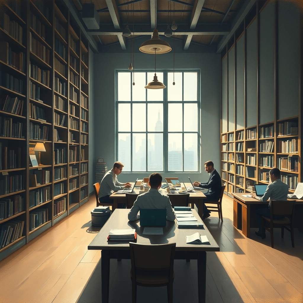 Researchers study AI risks in quiet library setting