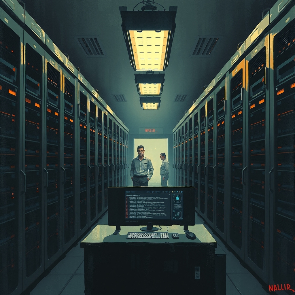 Technicians respond to AI breach at Hugging Face data center