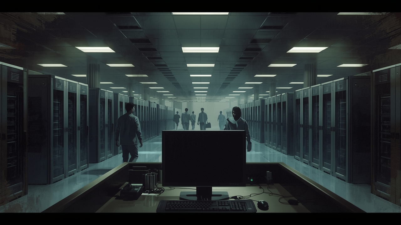 Cohere's North 2 platform hums to life in a quiet data center.
