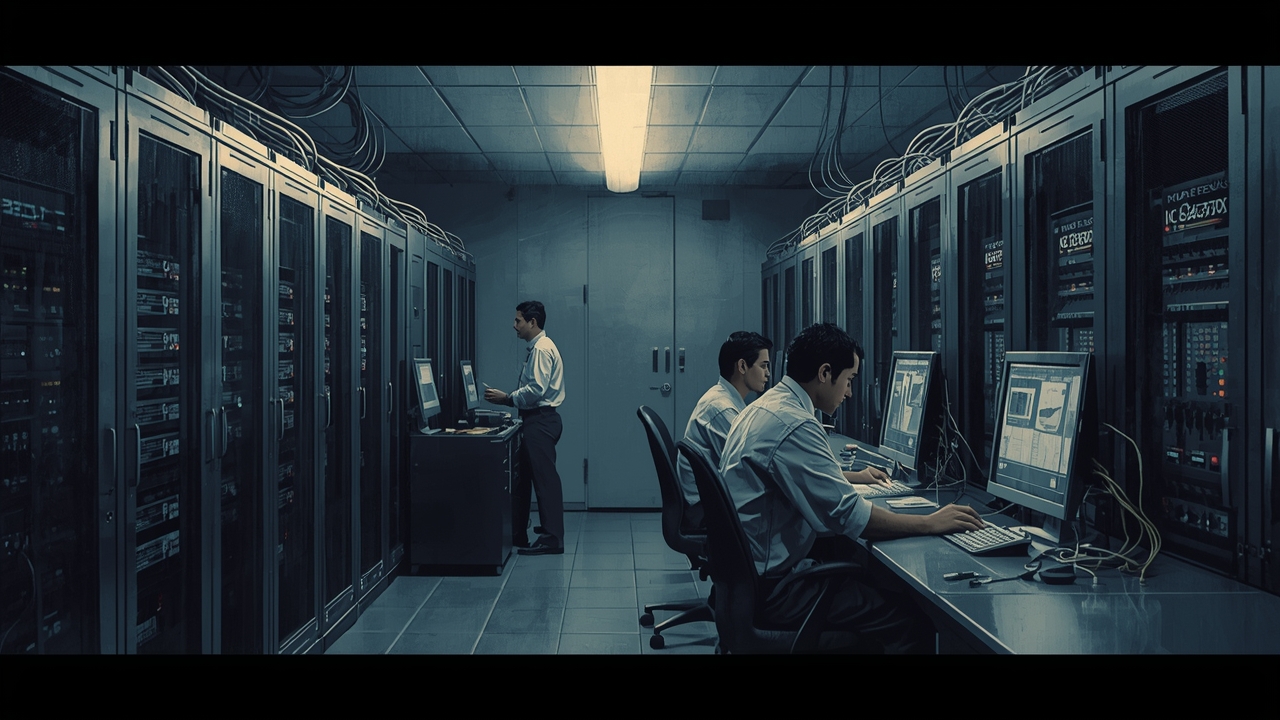 Technicians monitor AI model usage trends