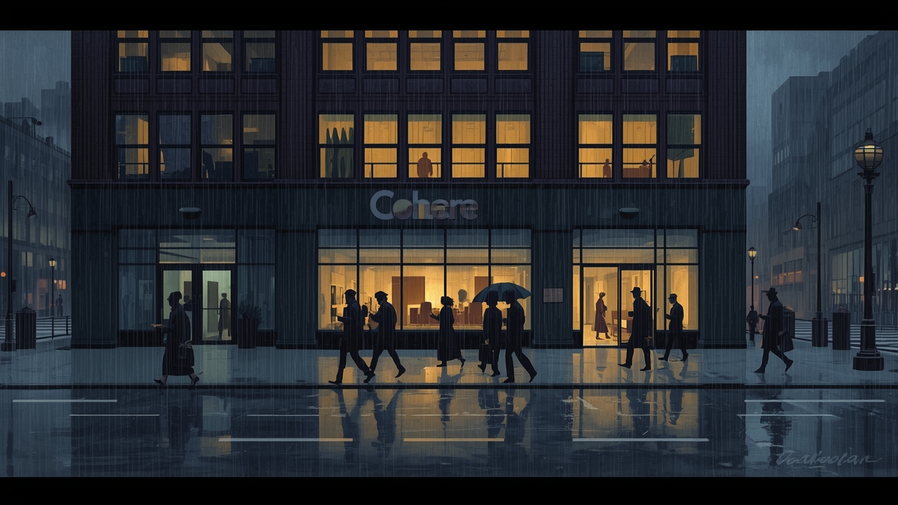 Cohere nears massive funding deal amid rainy Toronto evening